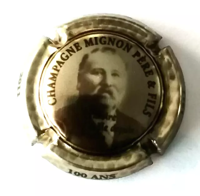 ♥♥ Capsule  De  Champagne  Mignon  Pere  &  Fils  100  Ans  N° 7 A ♥♥