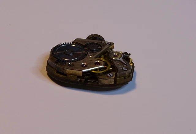 Mouvement De Montre Mécanique Vintage SOBIMO Avec Incabloc - Occasion Pour Réparation