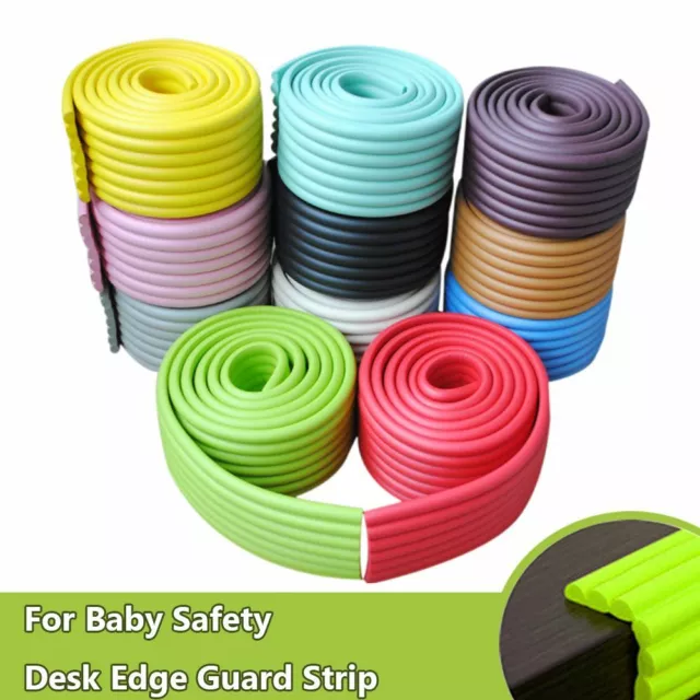 Cushion Foam Bumper Baby Safety Table Edge Desk Corner Protector Guard Strip