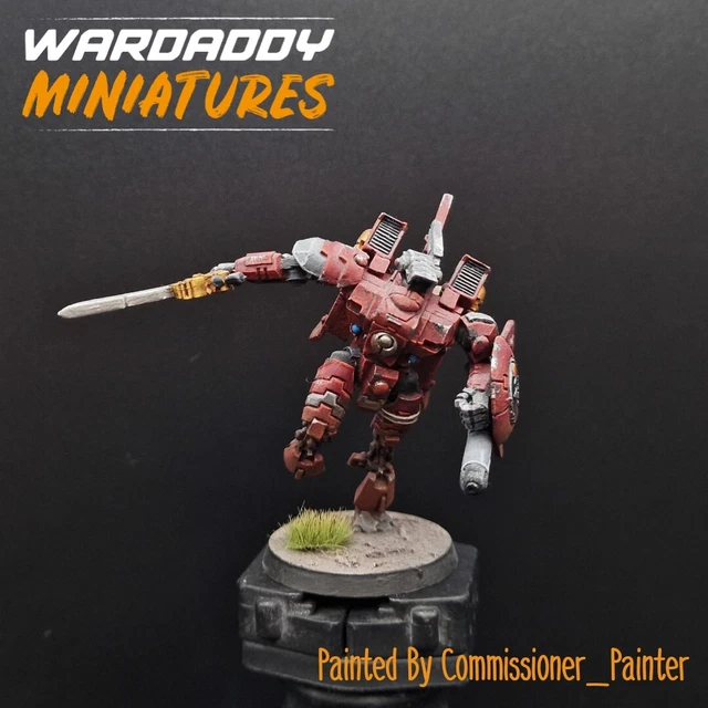 Pro Painted Warhammer 40k Tau Empire Commander Farsight Resin OOP Games Workshop Pro Painted Warhammer 40k Tau Empire Commander Farsight Resin OOP Games Workshop