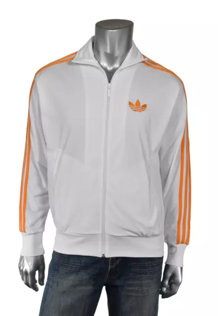 Veste adidas on sale orange homme