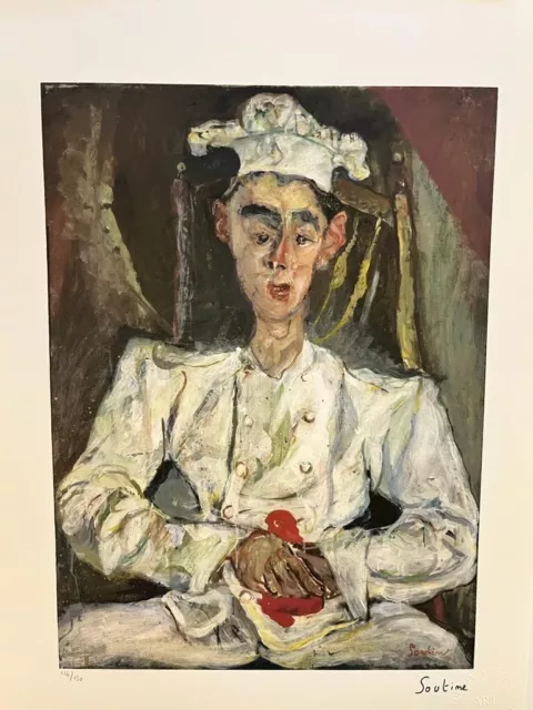 Chaim Soutine 38 x 56cm  Signed in plate and Numbered + COA