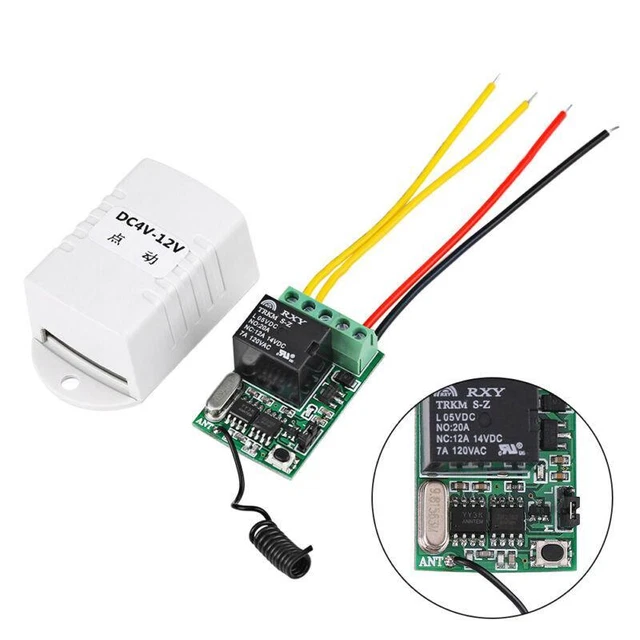 4–12 V Relais-Fernbedienungs-Sender-Empfänger-Modul – Artikel
