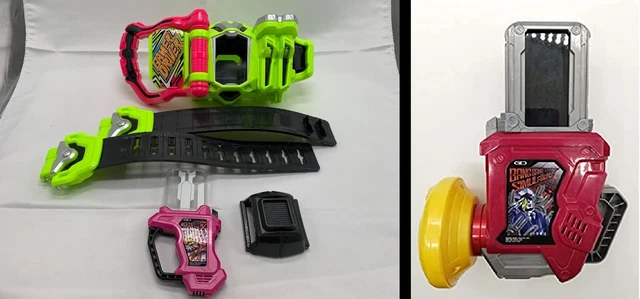 BANDAI Kamen Rider Ex-Aid DX Gamer Driver & DX Gashat Gear Dual Beta "Excellent"