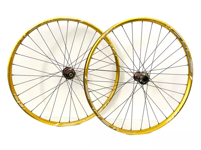 Laufradsatz Veltec ETR-Race 29’’ Disc MT 6 Boost 15x110mm / 12x148 mm gold