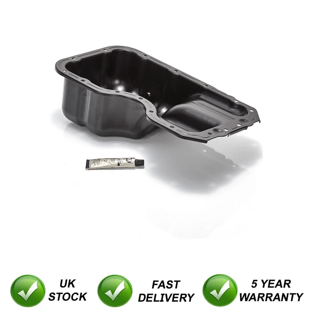 ENGINE OIL SUMP Pan + Gasket Sealant + Plug For Mazda 3 Mazda3 1.6 2003