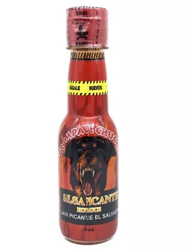 Trompa De Chucho Hot Sauce La Mas Picante El Salvador 6 Fl Oz (Pack of 1)