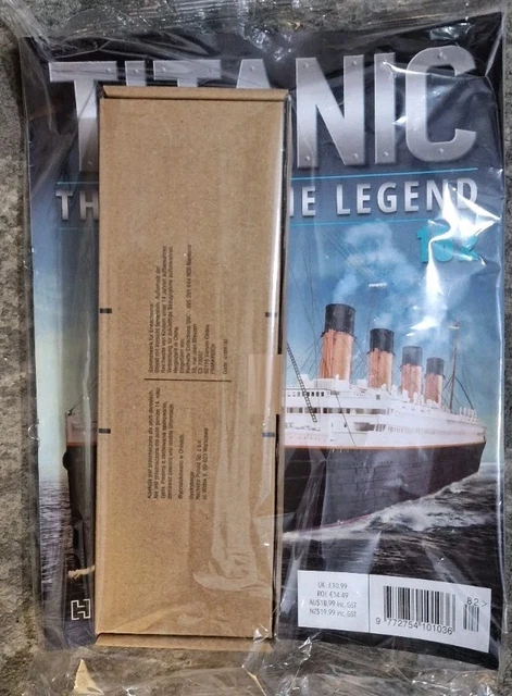 HACHETTE BUILD THE Titanic The Ship The Legend issue 182 £9.99 ...