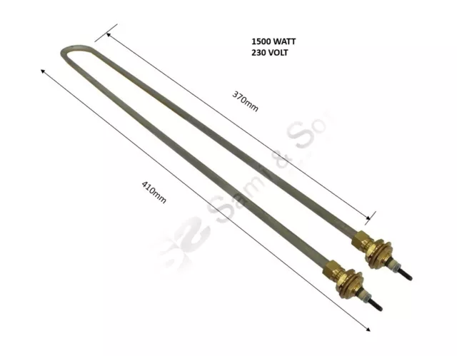 UNIVERSAL HEATING ELEMENT FOR BAIN MARIE OR HOT CUPBOARD 1500W / 1.5kw