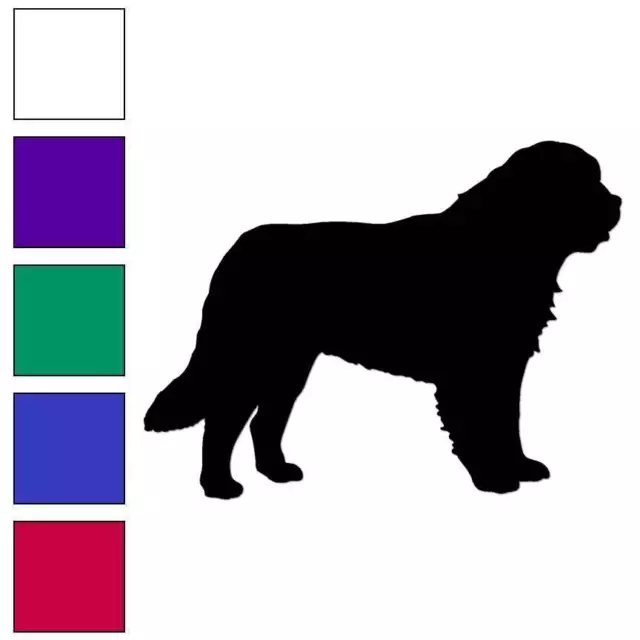 Saint Bernard, Vinyl Decal Sticker, Multiple Colors & Sizes #6962