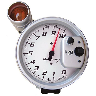 Equus 5in Dia Tachometer 10K RPM w/Ext Shift-Lite - E5080