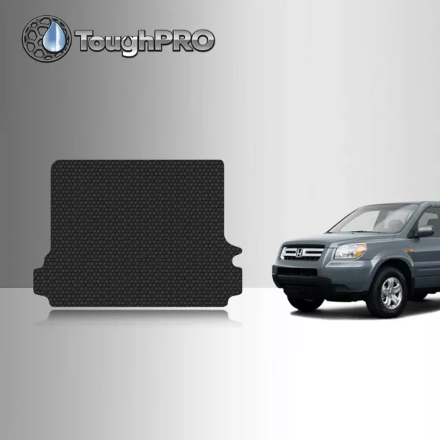 ToughPRO Cargo Mat Black For Honda Pilot All Weather Custom Fit 2003-2008