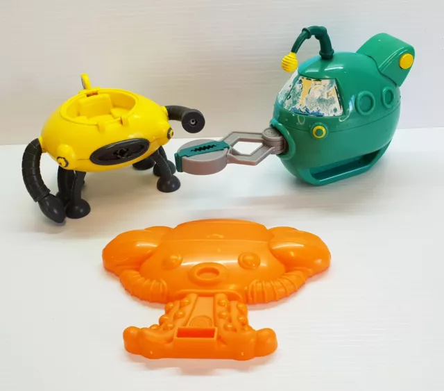 Octonauts Toys Replacement Vehicle Body Parts & Pieces Lot Gup-A, Gup-D