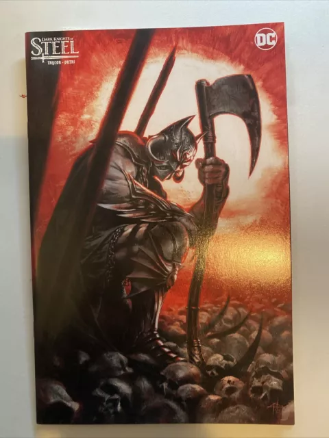 Dark Knights of Steel #1 NM Gabriele Dell'Otto Minimal Trade Variant Exclusive
