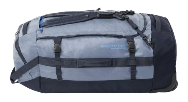 eagle creek Hauler Wheeled Duffel 130L Reisetasche Rucksack Glacier Blue Neu