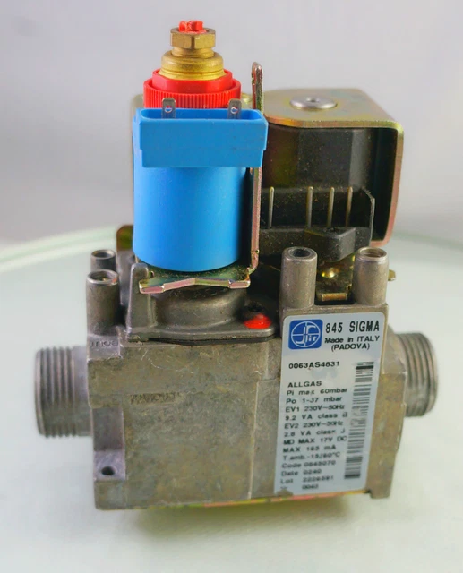 Vanne à Gaz Principale Robertshaw 7000BGOR 3/4 - Neuf, Pour Gaz Naturel, Ouverture Lente