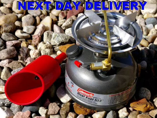 WITH FUNNEL NEW 2024 Coleman Sportster 11 533 Dual Fuel Unleaded