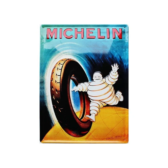 plaque métal publicitaire 20x30cm bombée : MOTO PEUGEOT
