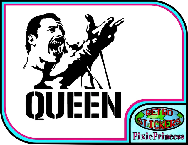 Adesivo De Parede Freddie Mercury 2 - Decore Com O Ícone Do Rock - Foto 5