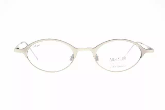 Metzler Jeff Banks Mod 8451 294 grau rund Brille Brillengestell eyeglasses Neu