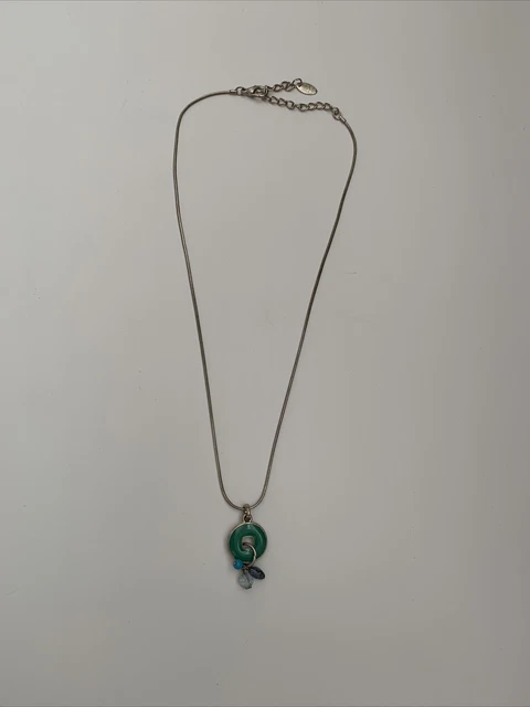 Collier Cœurs Dorés Yves Rocher - Longueur 41-45 Cm, Perles, Métal, Occasion Très Bon état