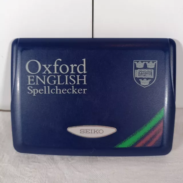 Seiko Electronic Oxford Spellchecker ER1100 Blue No Screen Spares Repairs