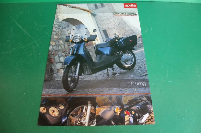 Per Aprilia Scarabeo 125 150 Scooter Brochure Depliant Catologue Scheda Tecnica Per Aprilia Scarabeo 125 150 Scooter Brochure Depliant Catologue Scheda Tecnica
