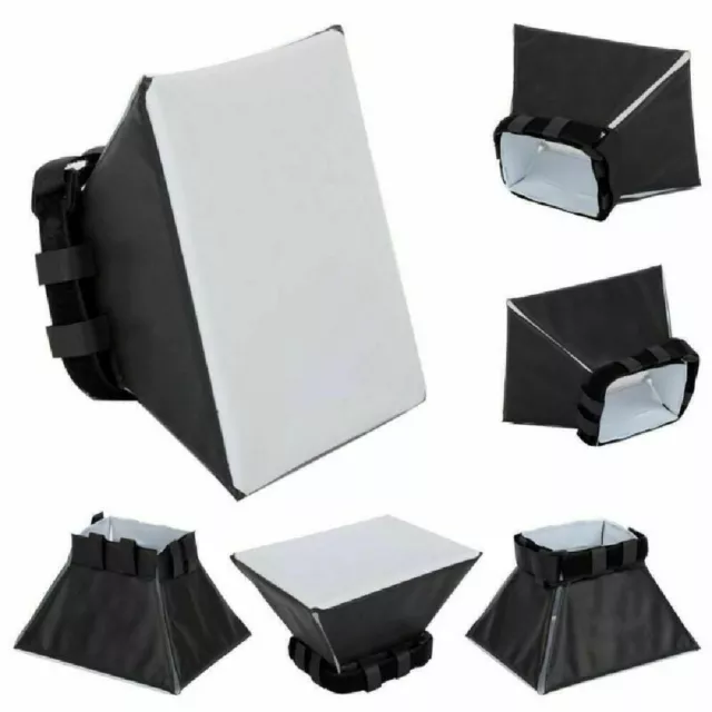 Durable Generic Soft Box Flash Diffuser Dome For Canon Nikon Sony Pentax Vivitar