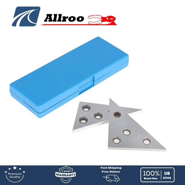 45 45 90 Degree Angle Blocks 30 60 90 Degree Angle Machinist Plate 2 Pack