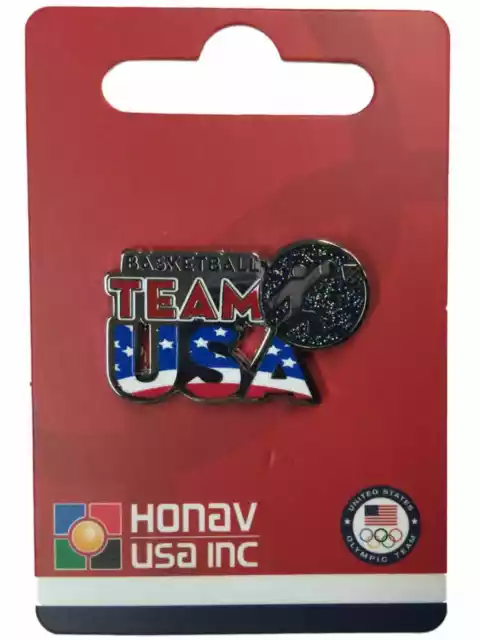 2020 Estate Olimpiadi Tokyo Giappone " Team USA " Basket Pittogramma Metal