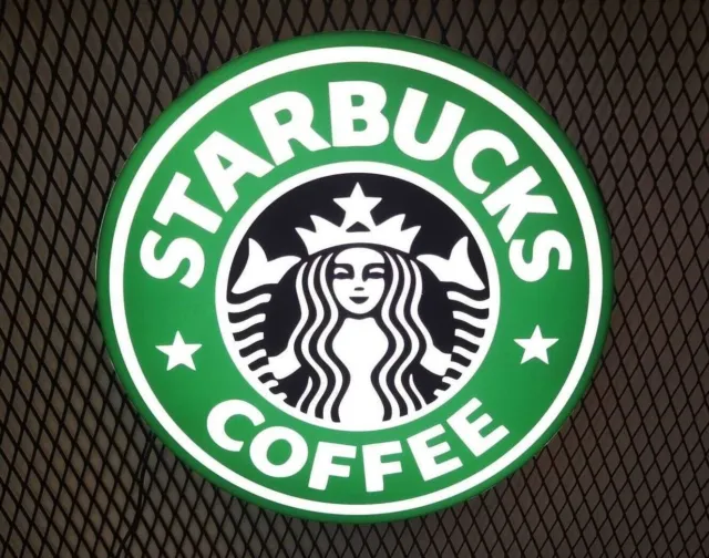 Letrero de neón LED de café Starbucks | Aplique de pared Starbucks Coffee...