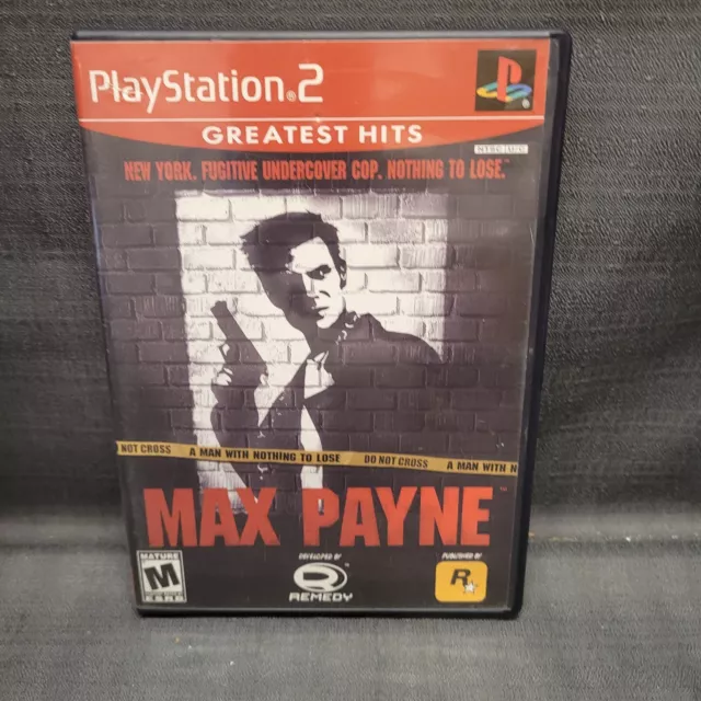 Max Payne Greatest Hits (Sony PlayStation 2, 2001) PS2 Video Game