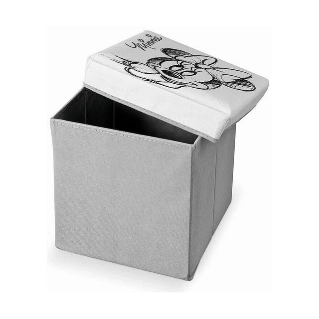 Pouf Domopak Living Minnie Mouse Compartiment de rangement [30 x 30 x 30 cm]