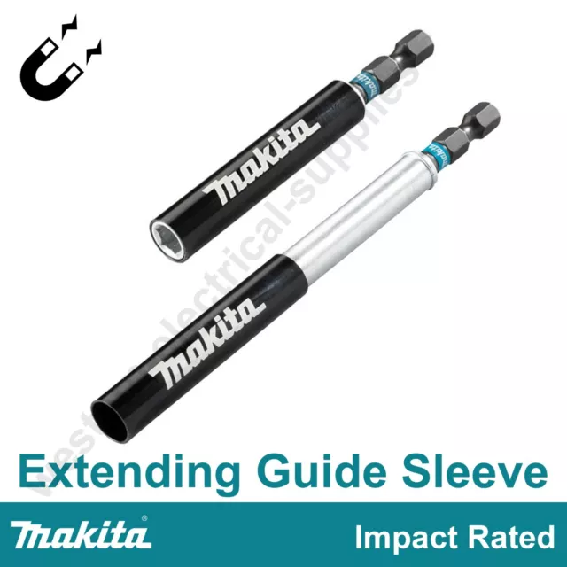 Makita Bit Holder Black Impact Torsion Magnetic Extendable Holder Guide Sleeve