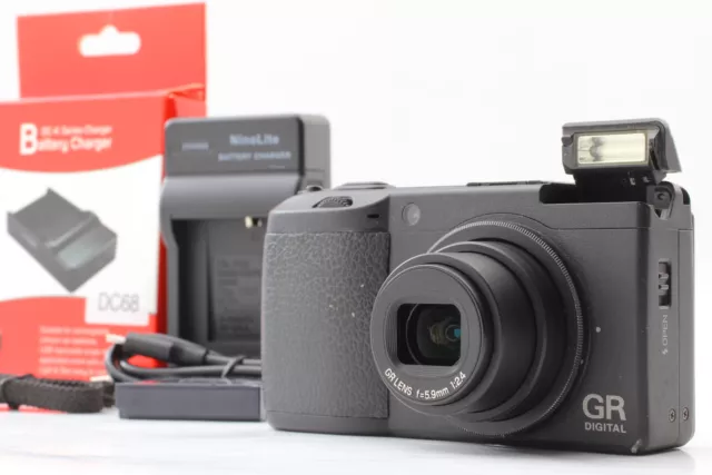 [Near MINT] RICOH GR DIGITAL II 2 10.0MP Compact Camera Used Tested from JAPAN