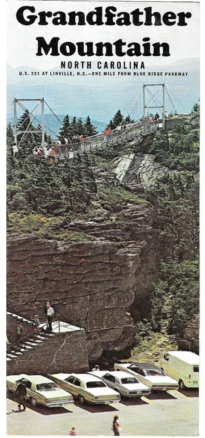 VINTAGE GRANDFATHER MOUNTAIN North - Vintage Grandfather Mountain North Carolina USA Travel Brochure.webp