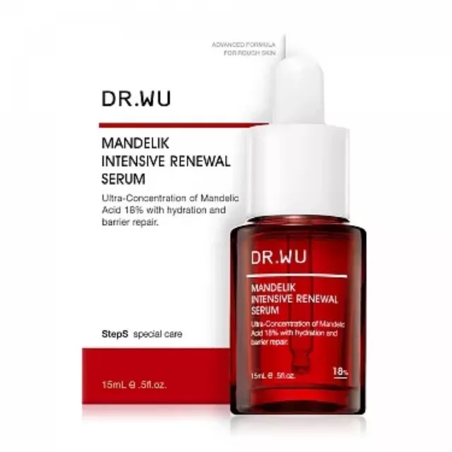 [DR. WU] Mandelik Intensive Renewal Serum with Mandelic Acid 18% 15ml NEW