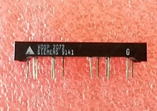 1Pc SIEMENS HDSP-2072 LED DISPLAY 7-Character 12-PIN DIP