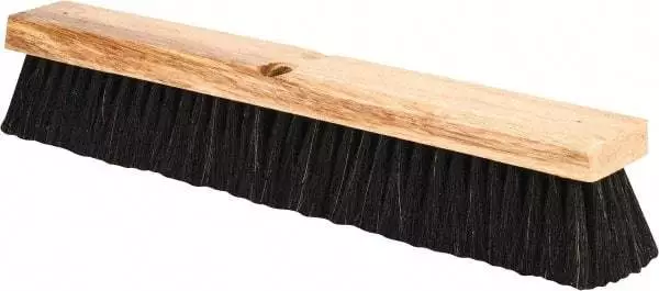 PRO-SOURCE 100% Horsehair Push Broom, 18" Wide, Handle not Included