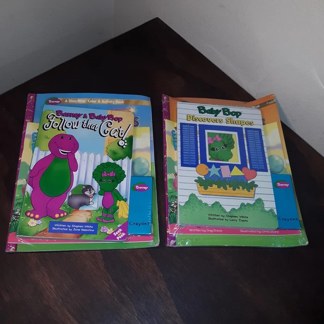 Barney baby hot sale bop book