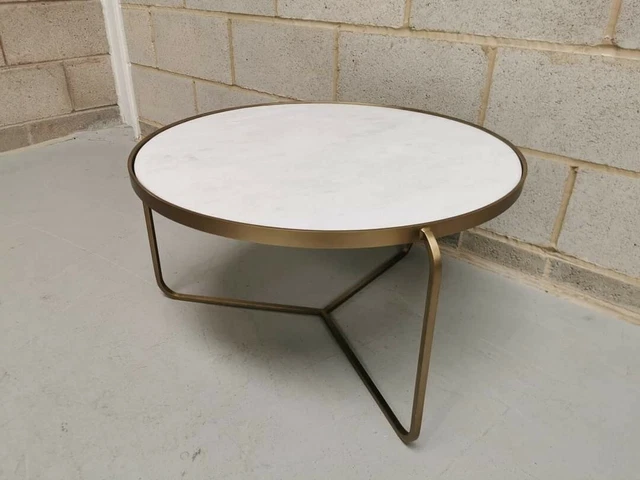 Loaf marble coffee table deals