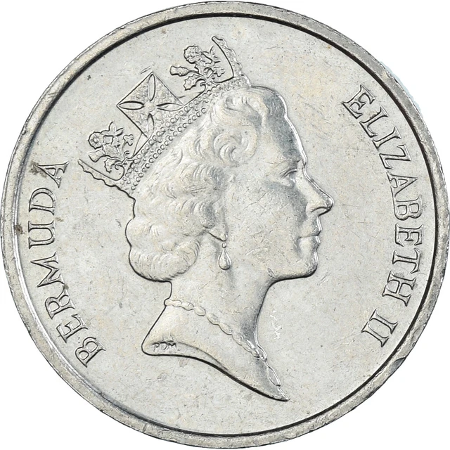 [#1499018] Coin, Bermuda, 5 Cents, 1986