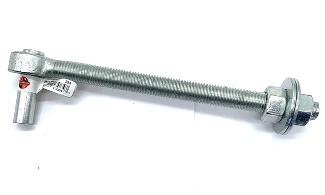 NATIONAL HARDWARE N130-641 Bolt Hook 3/4" X 10" Zinc Plated Steel SHIPS SAME DAY