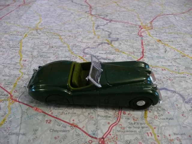 JAGUAR XK 120 Cabriolet Verte Ancienne CORGI 1/43