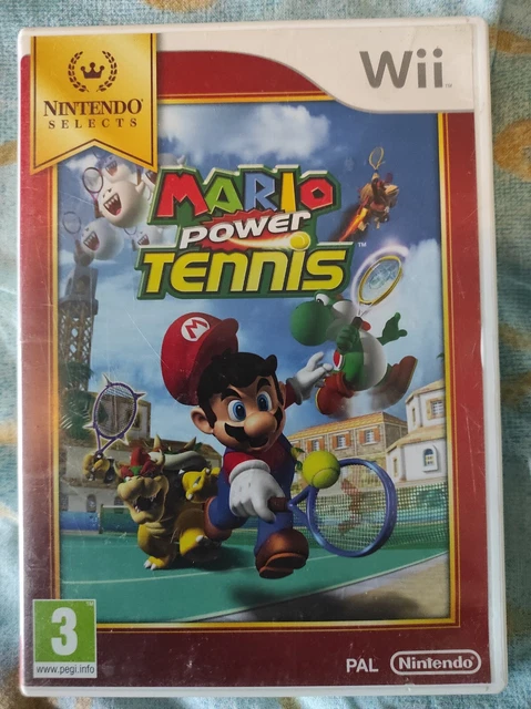 Nintendo Wii Mario Power Tennis Pal Multilingua Con Italiano Completo