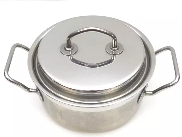 17028 Silga Teknika Cookware 2 Handle 28cm Risotto Pot Casserole 5.5L w/Lid  12