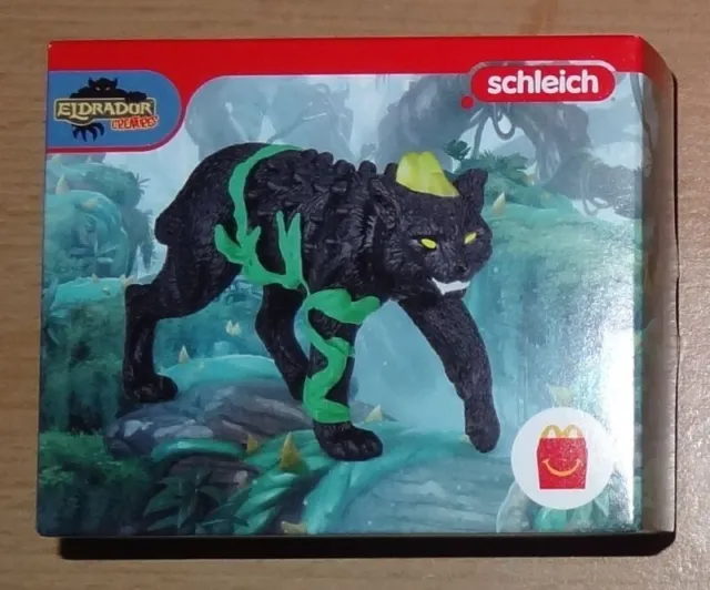 Schleich Dschungel Luchs Panther Spielzeug  NEU OVP Happy Meal McDonalds