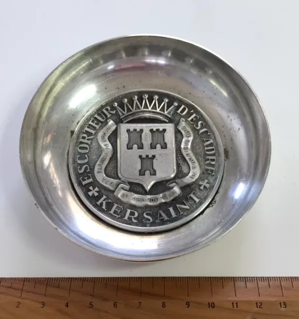A.Augis silver plated champagne coaster