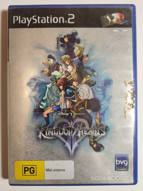 Kingdom Of Hearts 2 Two II Disney PS2 Sony PlayStation Game Free Post PAL