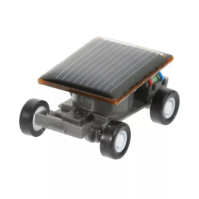 Funny Solar Energy Toy Car Educational Model Children Mini Vehiclel Shape Kids